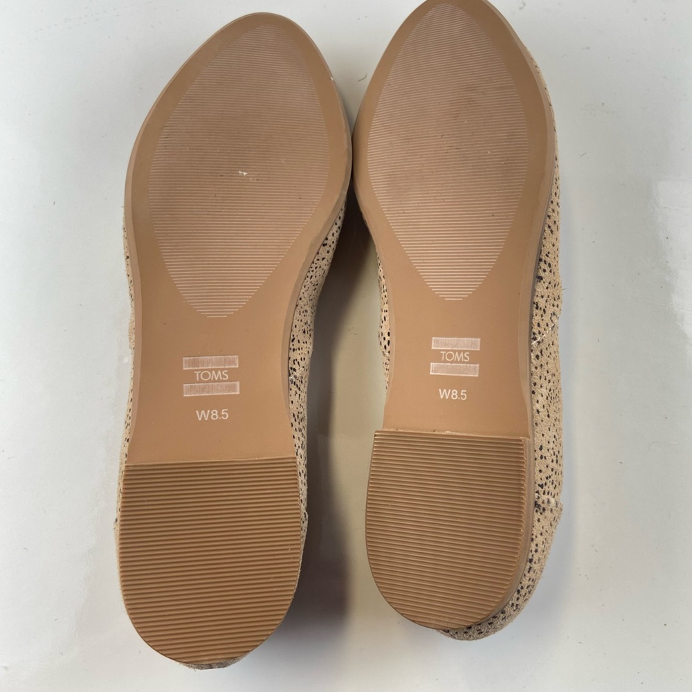 Tom’s Sand Jutti Neat Slip On Flats Casual Almond Toe Women’s Size 8.5 Shoe. - Picture 7 of 12